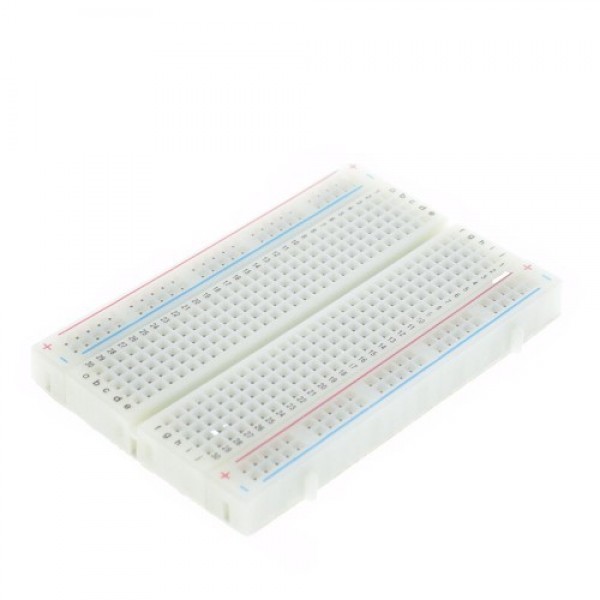 Макетна плата безпайкова MB-102 400 пікселів (Breadboard for Arduino) Макетна плата безпайкова MB-102 400 пікселів (Breadboard for Arduino)